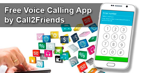 Free Voice Calling App by Call2Friends